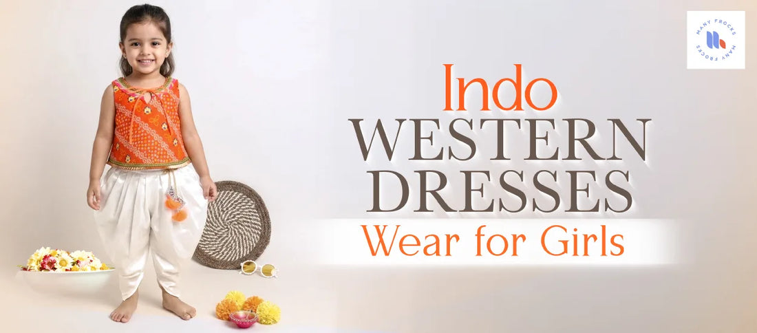 Indo Western Dresses for Kid Girl: The Perfect Fusion of Tradition and Modern Style