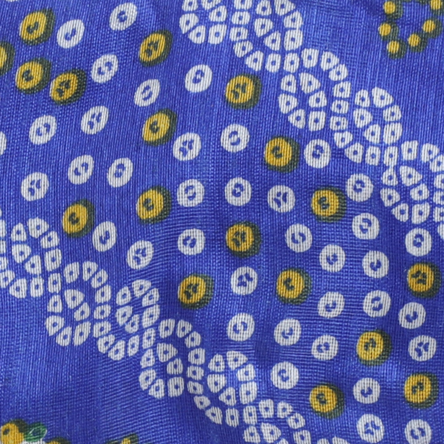 Many Frocks & bandhani sleeveless choli lengha dupatta set - Blue