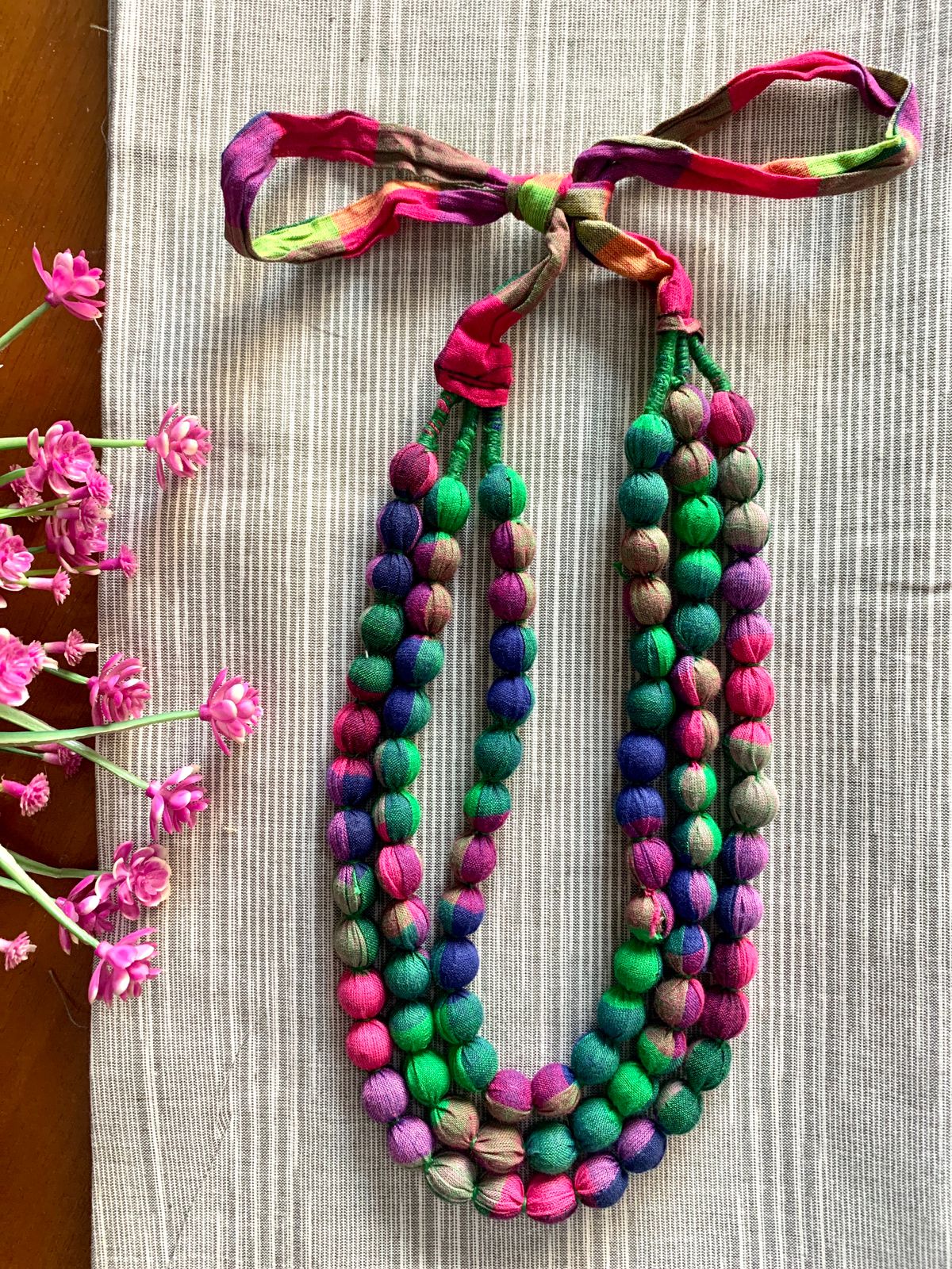 Handmade necklace - Multicolour