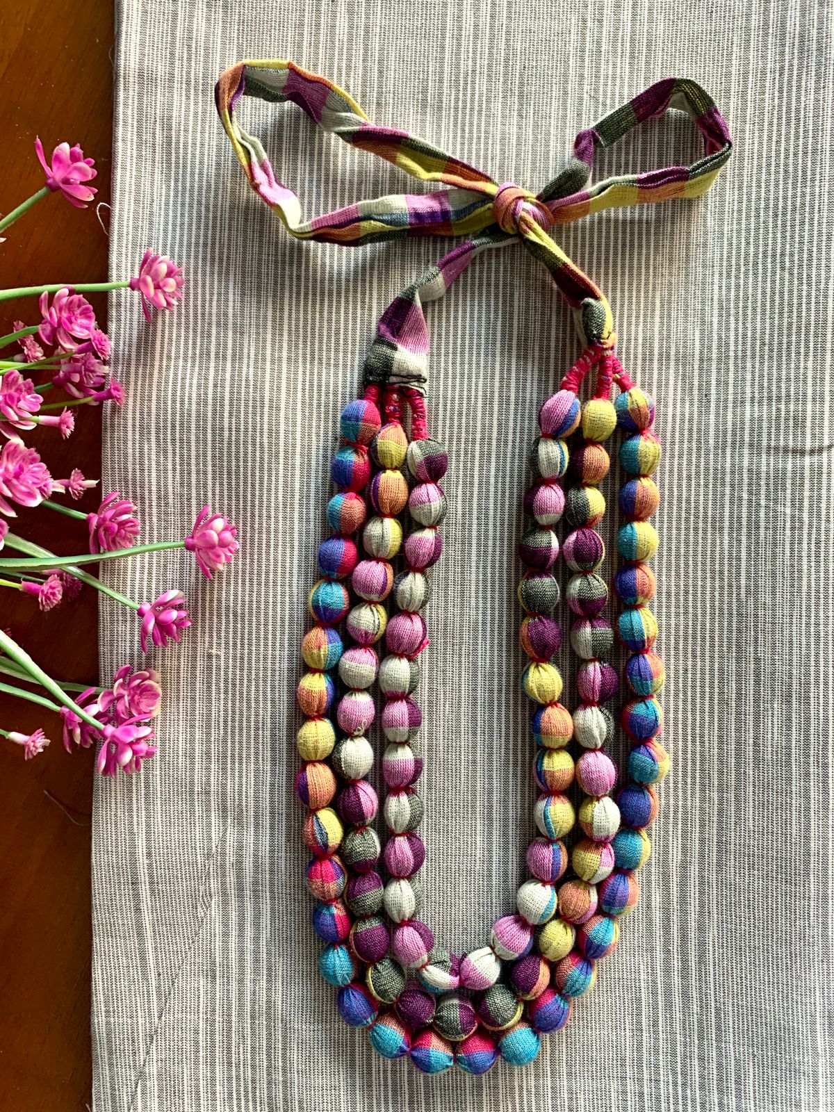 Handmade necklace - Multicolour
