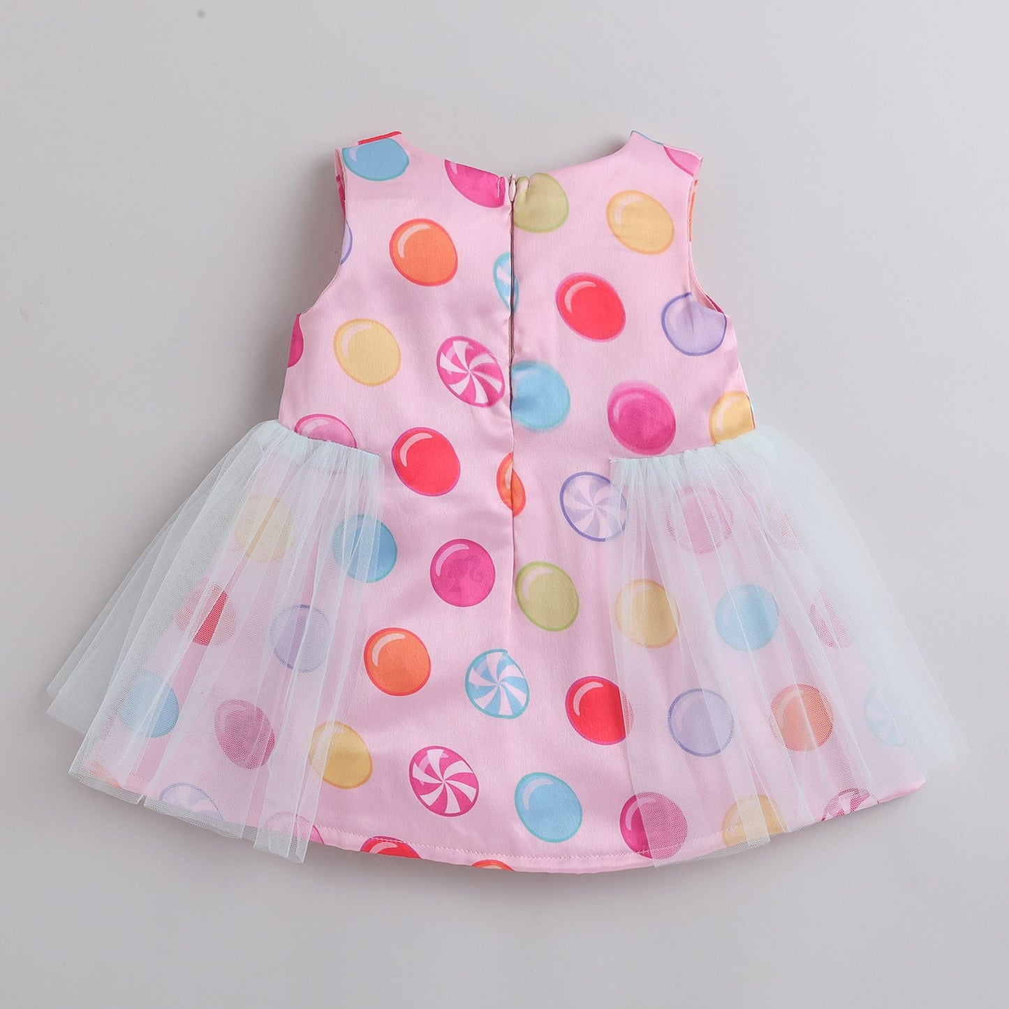 Many Frocks knee length bow embellished party dress - Pink