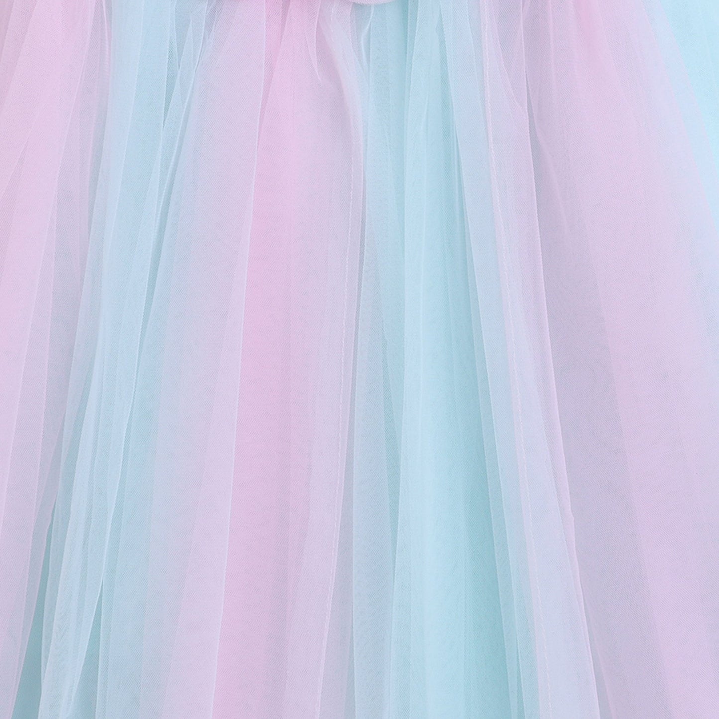 Many Frocks & Knee length half Sleeves 3d Flower Party Dress-Pink