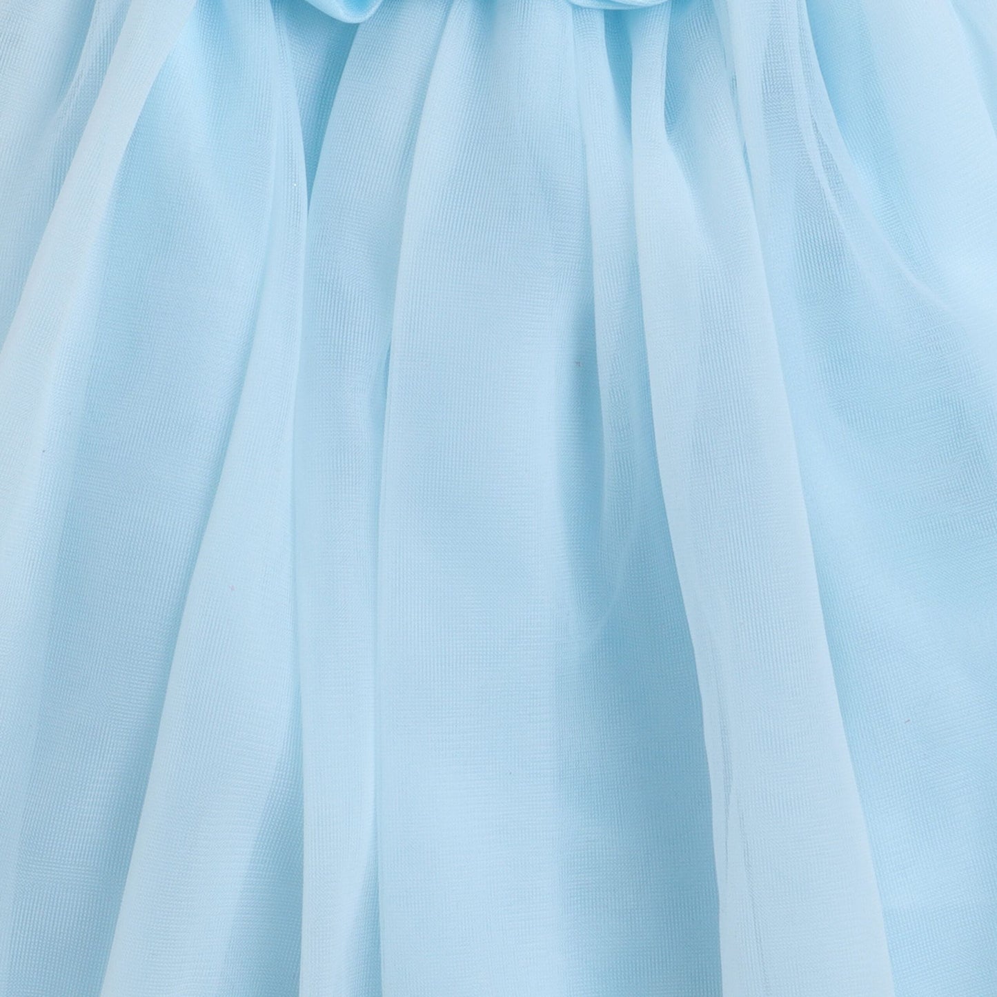 Many Frocks knee length balloon party dress - Blue