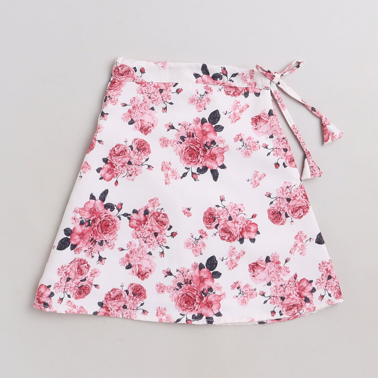 Many Frocks & pleated Sticher dupatta with floral Lengha choli dupatta set -Pink