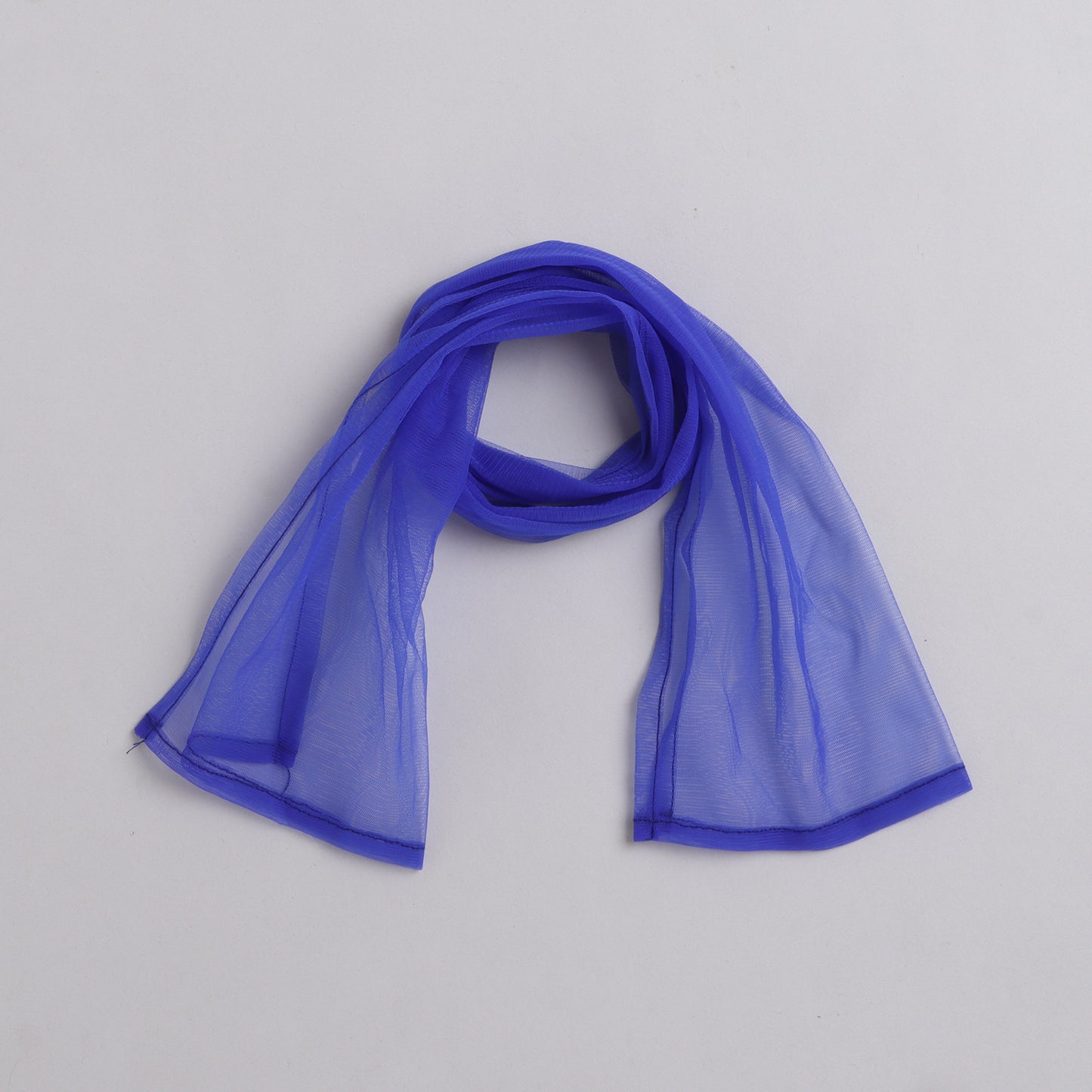 Many Frocks & overlapping choli and lengha dupatta set - Blue & Yellow