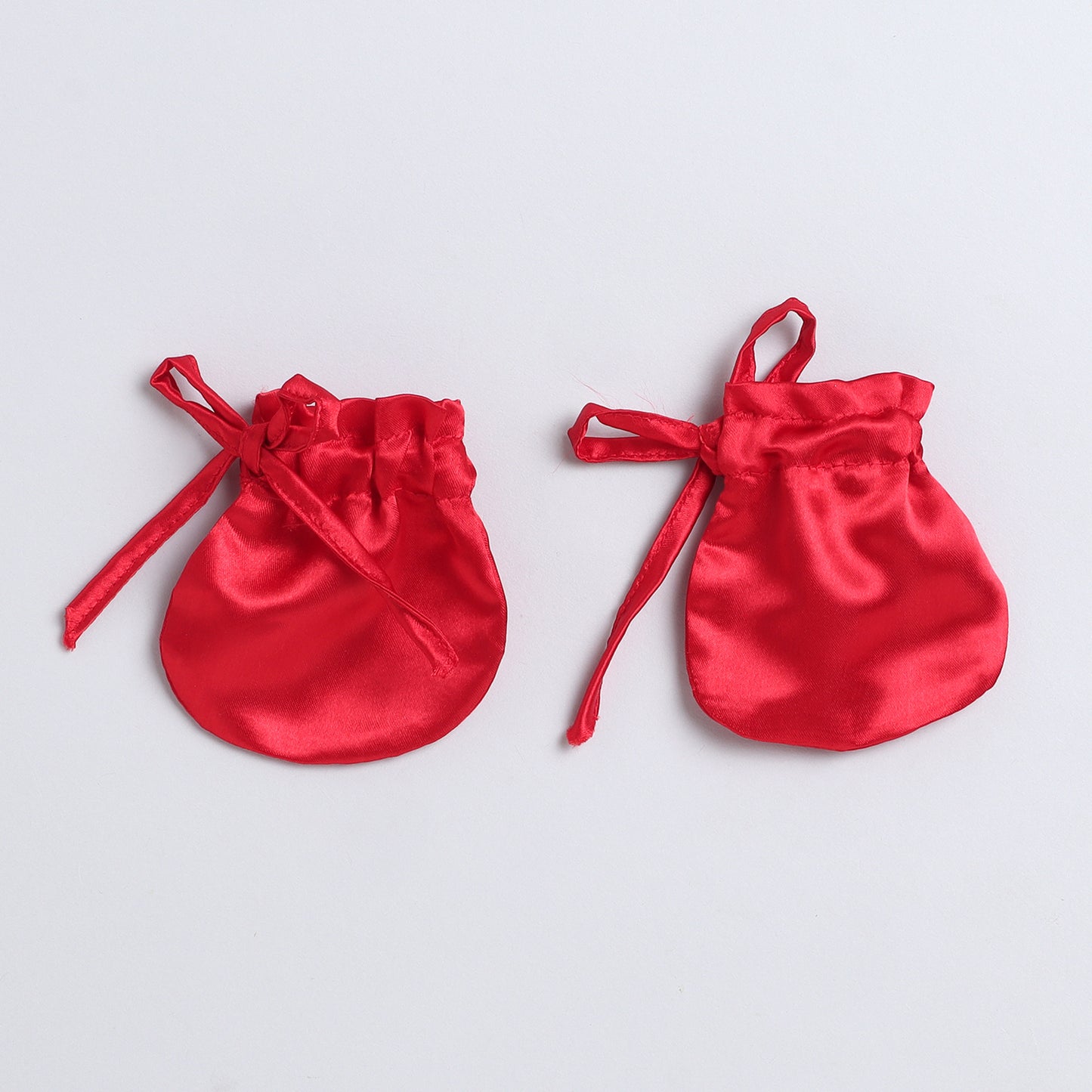 Many Frocks & Net sleeveless big bow embellished baby party dress  mittens  booties and headband gift set - Red & White