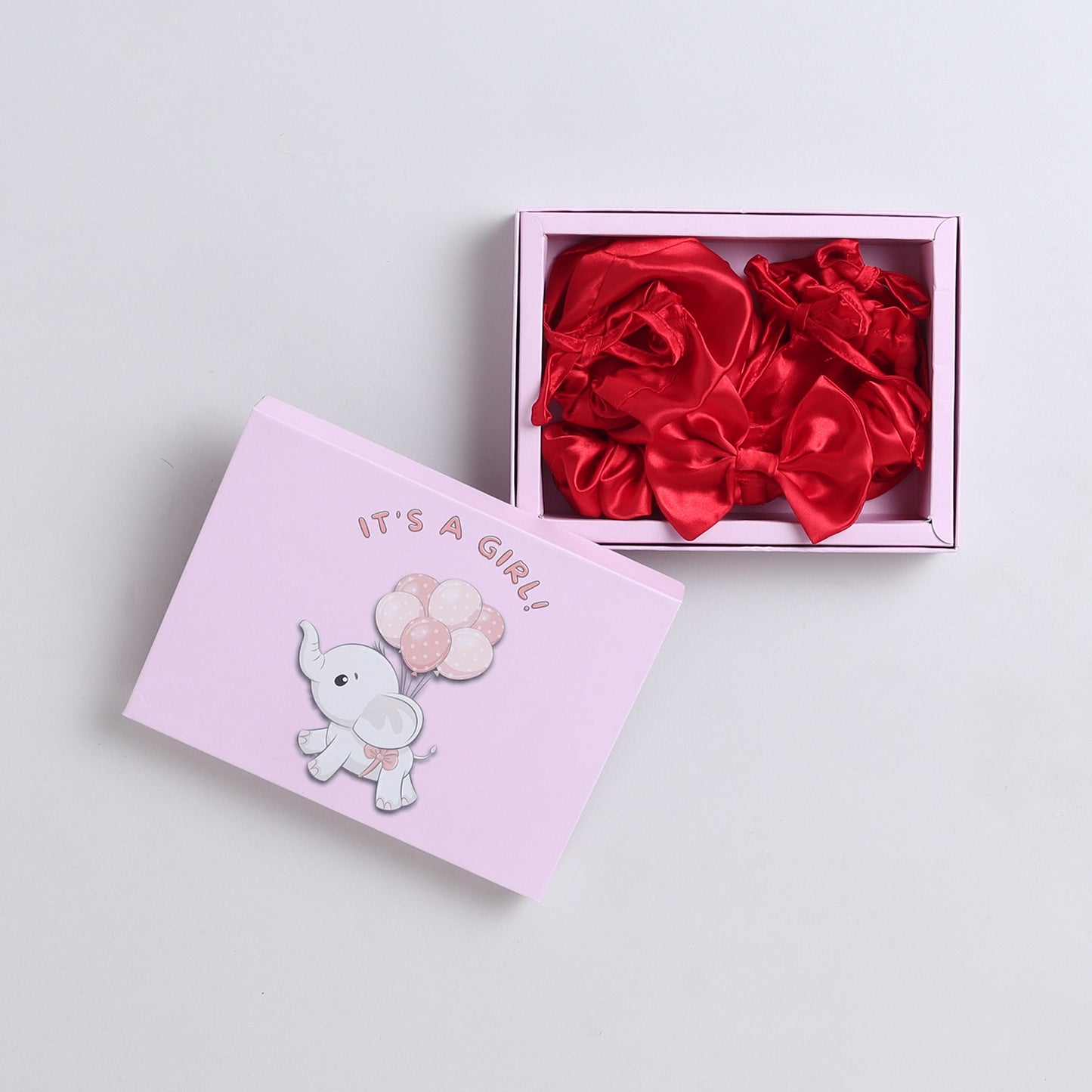 Many Frocks & Net sleeveless big bow embellished baby party dress  mittens  booties and headband gift set - Red & White