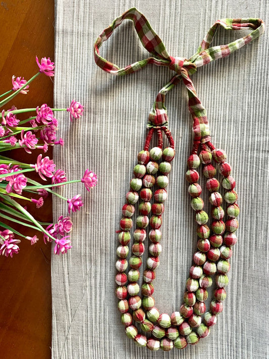 Handmade necklace - multicolor