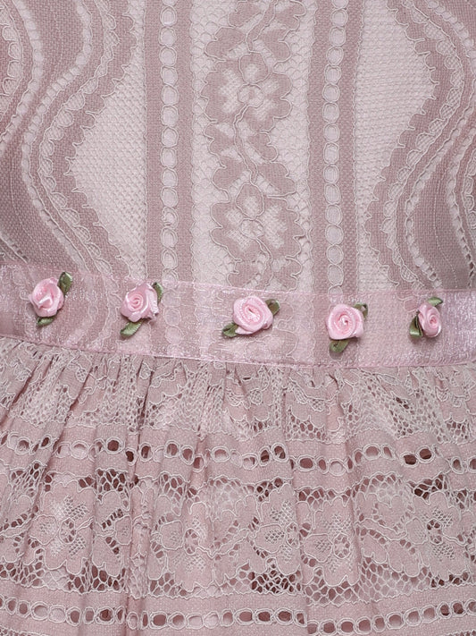 Many Frocks & Lacy pary dress - Pink